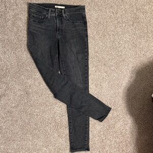 Levi’s 311 Shaping Skinny Jeans — Black Gray Wash